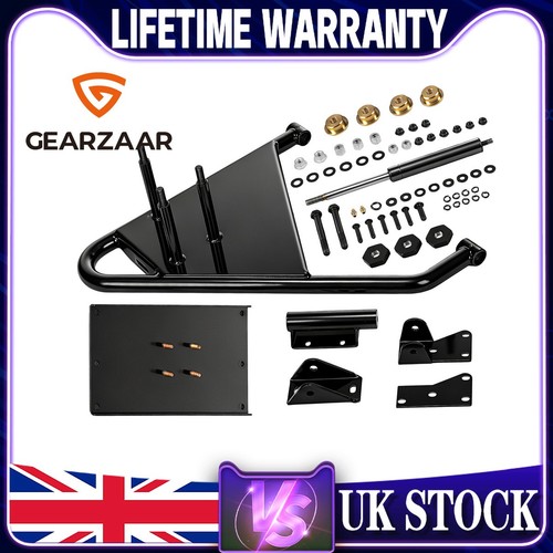 Black rear tailgate - black,