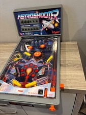Vintage Tomy Astro Shooter Pinball Electronic Tabletop Retro Arcade Game Flipper