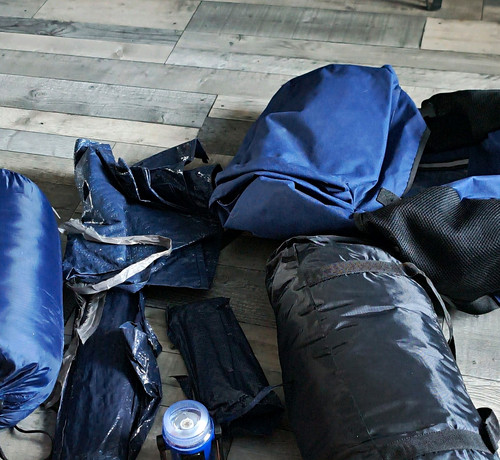 Blue black camping - blue/black, gear