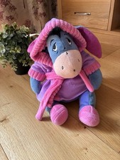 Disney Eeyore Plush – 12” Dressing Gown & Slippers - Excellent Condition