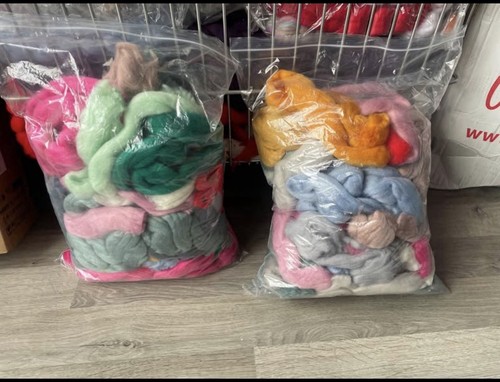Vegan friendly wool felting - vegan,