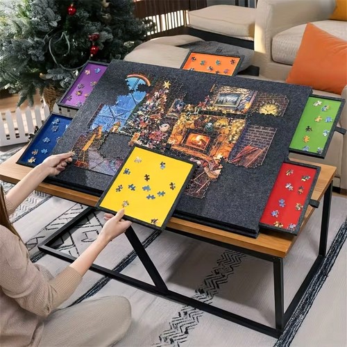 1500pcs felt jigsaw puzzle - felt,