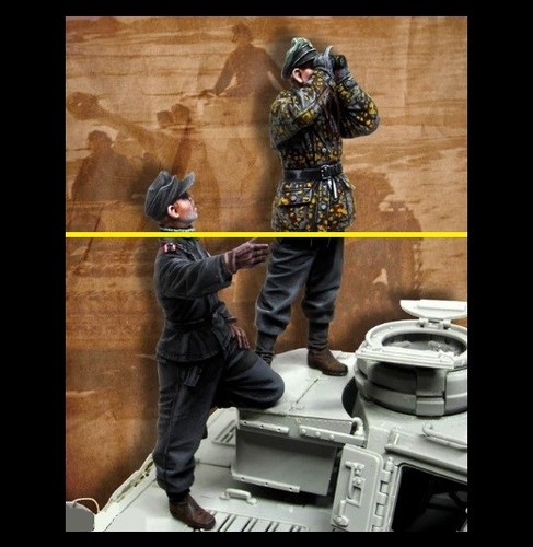 Scale german ww2 resin - 1/35,