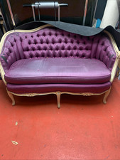 Vintage / Antique  Purple Sofa 