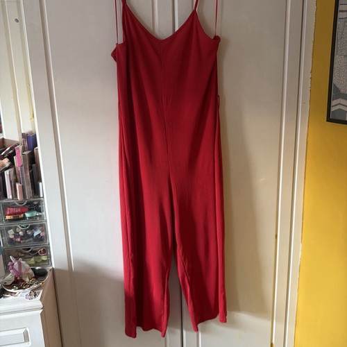 Primark red jumpsuit size - size, 18
