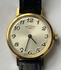 Ladies Rotary Gold Plated 17