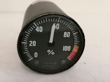 RAF 6A 7159 Percentage Gauge. 28 V. Sangamo Weston.  Used on Westland wasp