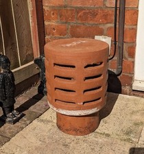 Used Terracotta Clay Chimney Cowl