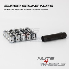 20 x Super Spline Wheel Nuts M12x1.5 Fits Honda Civic EG EK EP3 EK9 FN2 TYPE R