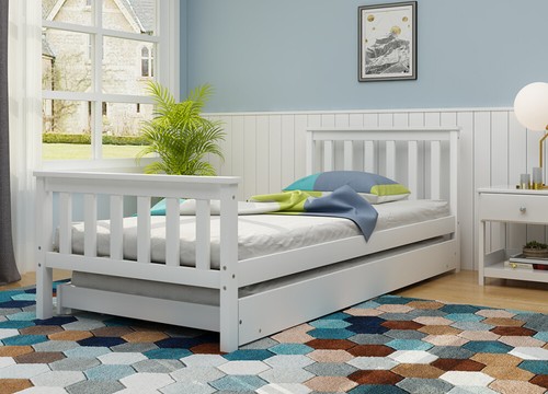 Wooden bed frame - wooden,