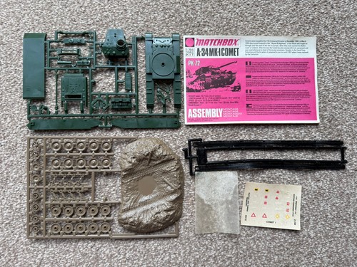 Matchbox model kit a 34 - model,