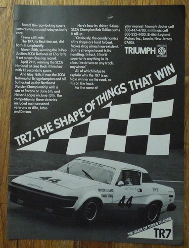1976 triumph tr7 sports - 1976,
