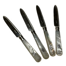 Set Of 4 Sheffield Sterling &