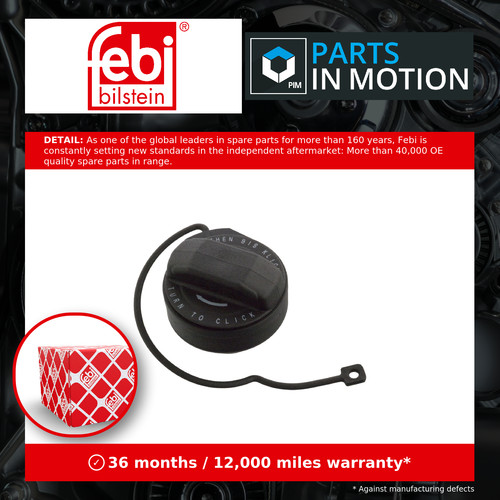 Petrol fuel filler cap - filler, fits