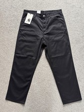 Carhartt Simple Pant Black Mens Size W36 L32 Straight Leg | Brand New | RRP £80