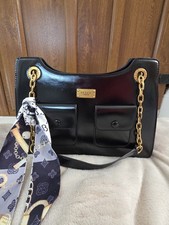 Bessie London Black Handbag