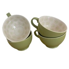 Waitrose Green Floral Footed