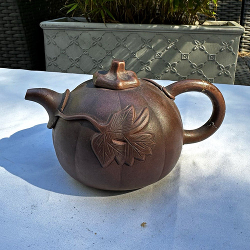 Antique chinese yixing - chinese, clay