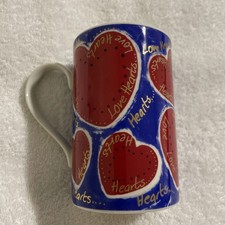 LOVE HEARTS stoneware coffee