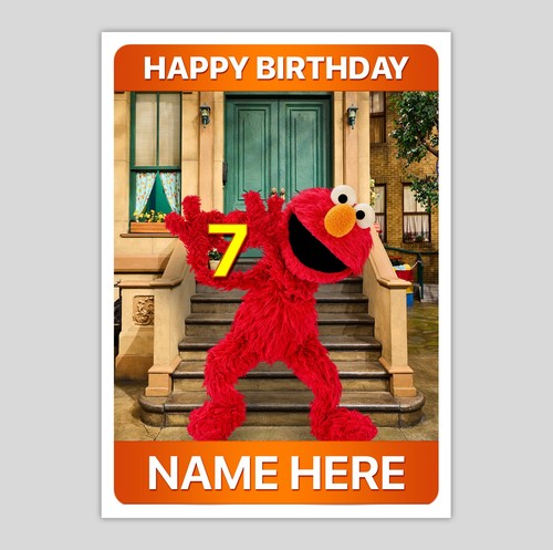 Sesame street elmo - street,