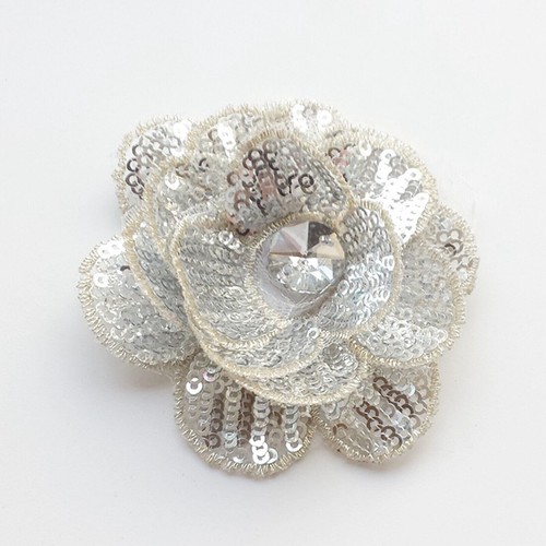 Sequins flower motifs - sequins,