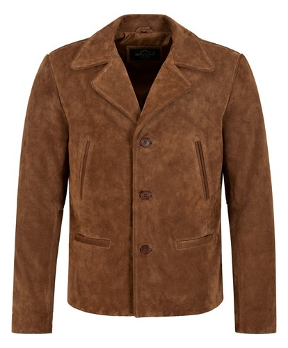 Men suede jacket - men's, 70's