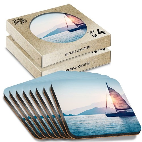 Boxed square coasters - x,