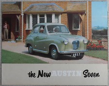 Austin Seven 7 fold out brochure