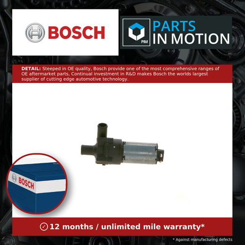 Water pump for parking heater - for,
