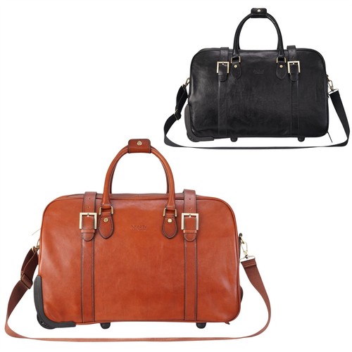 Genuine leather wheeled - genuine,