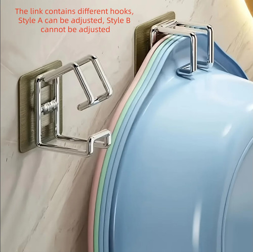 1pc stainless steel washbasin - steel,