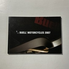 Buell Motorcycle Range Brochure 2007