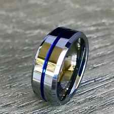 Silver Ring For Men Tungsten