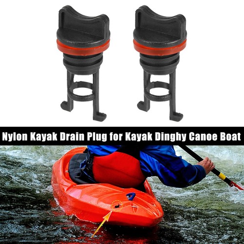 2pc nylon kayak drain - nylon,