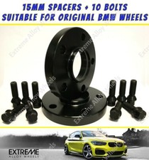 Black Wheel Spacers 15mm For