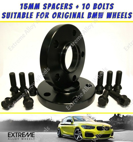 Black wheel spacers 15mm for - wheel,