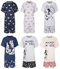 Ladies Short Pyjama Sets Cartoon Character Print UK Sizes 4-18 Womens Sleepwear