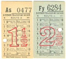 2 x London Transport Buses