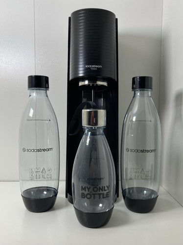 Soda stream terra black with - soda,