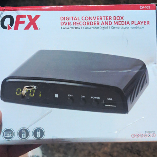 Qfx 103 digital converter - qfx,