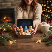 Holiday Mini Nativity Scene in
