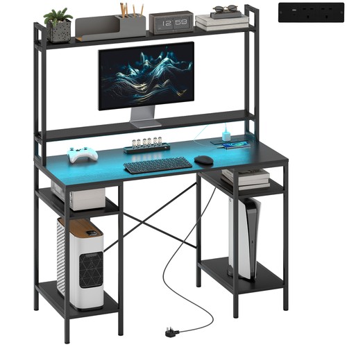 Homcom computer desk home - homcom,