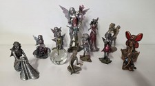 Vintage Pewter Fairy With
