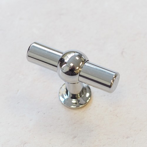 Chrome kitchen cabinet handle - chrome,