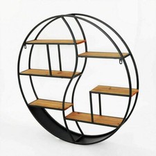 Multi section round black - round,