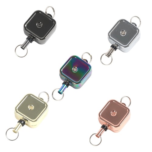 Retractable badge holder with - retractable,