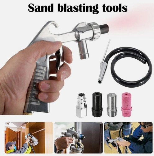 Sandblaster sand blasting gun - sand,