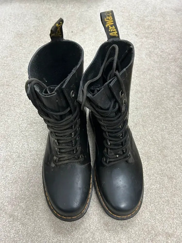 Martens 1490 black leather - martens,