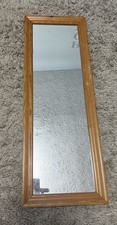 Pine mirror 83cm 29cm - pine,