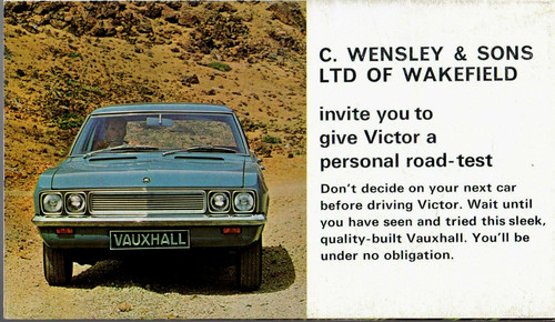 Vauxhall victor 1969 1970 - victor, fd